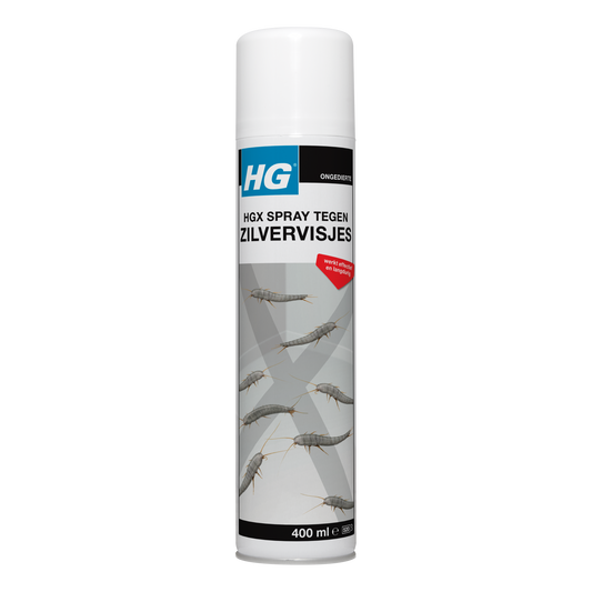 HG X tegen zilvervisjes 400.00 Milliliter