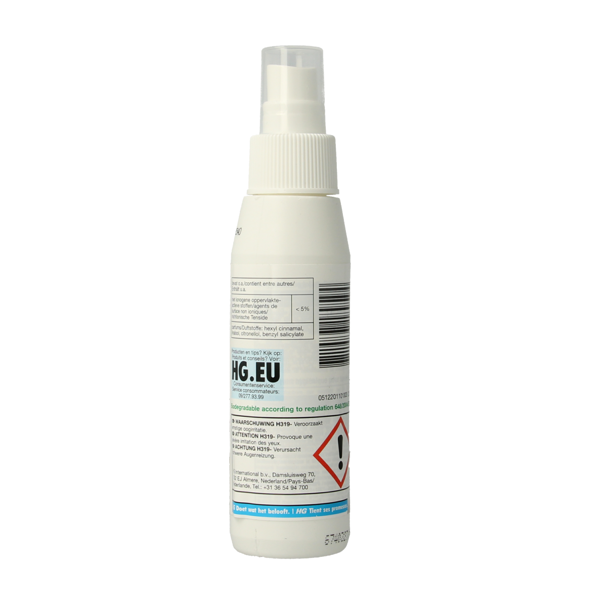 HG Toiletbril snelreiniger 90.00 Milliliter