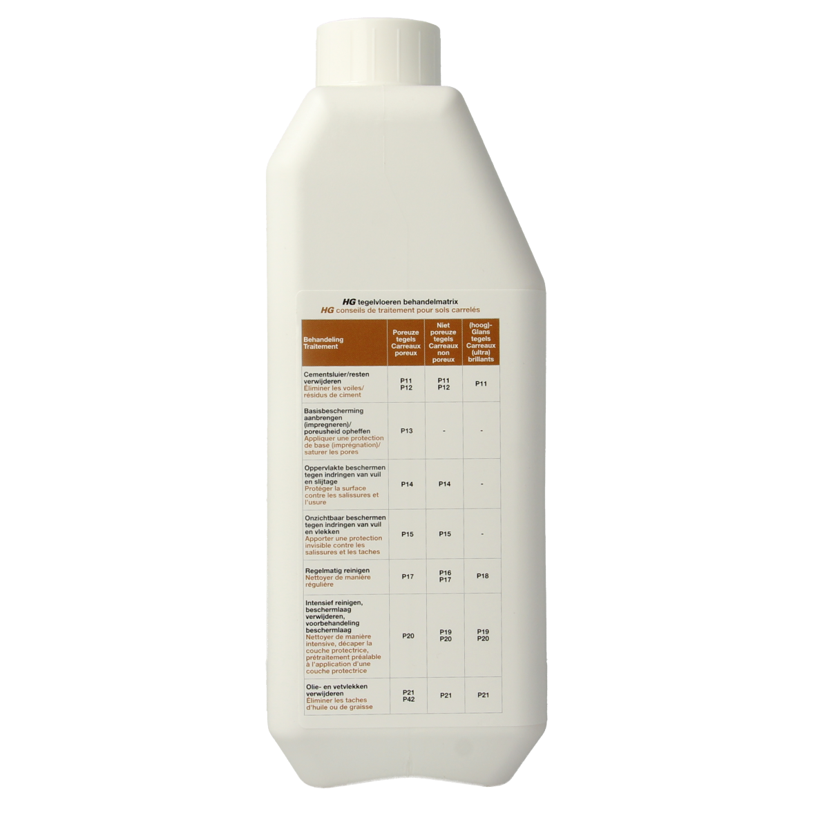 HG Tegel cementresten verwijderaar 1.00 Liter
