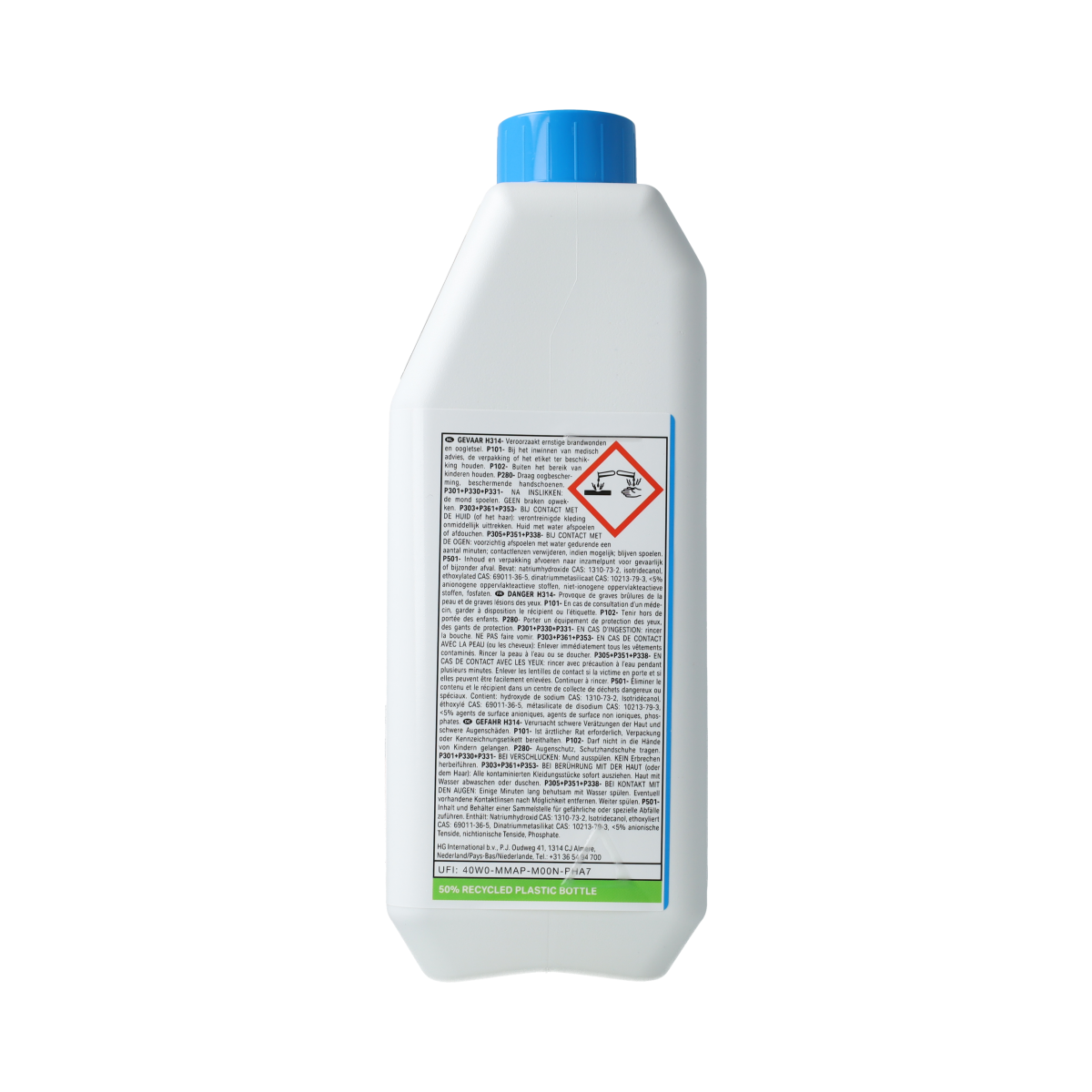 HG Natuursteen reiniger extra sterk 1.00 Liter