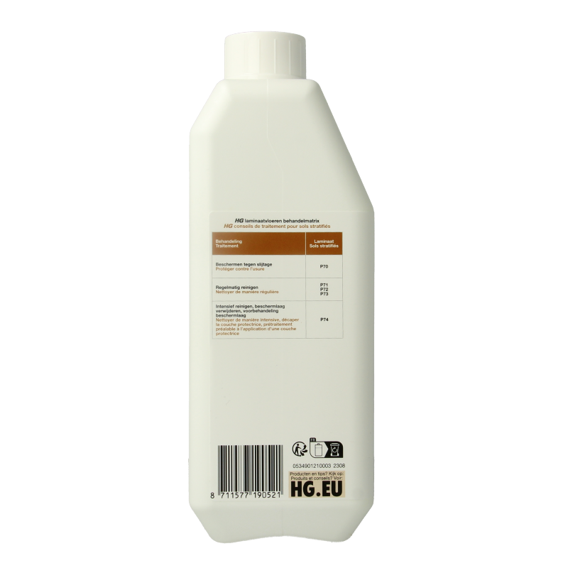 HG Laminaat reiniger 1 Liter