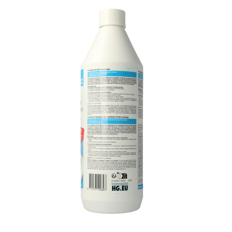 HG Hygienische whirlpool reiniger 1 Liter