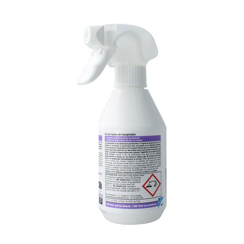 HG Zweetvlekken verwijderaar 250 Milliliter