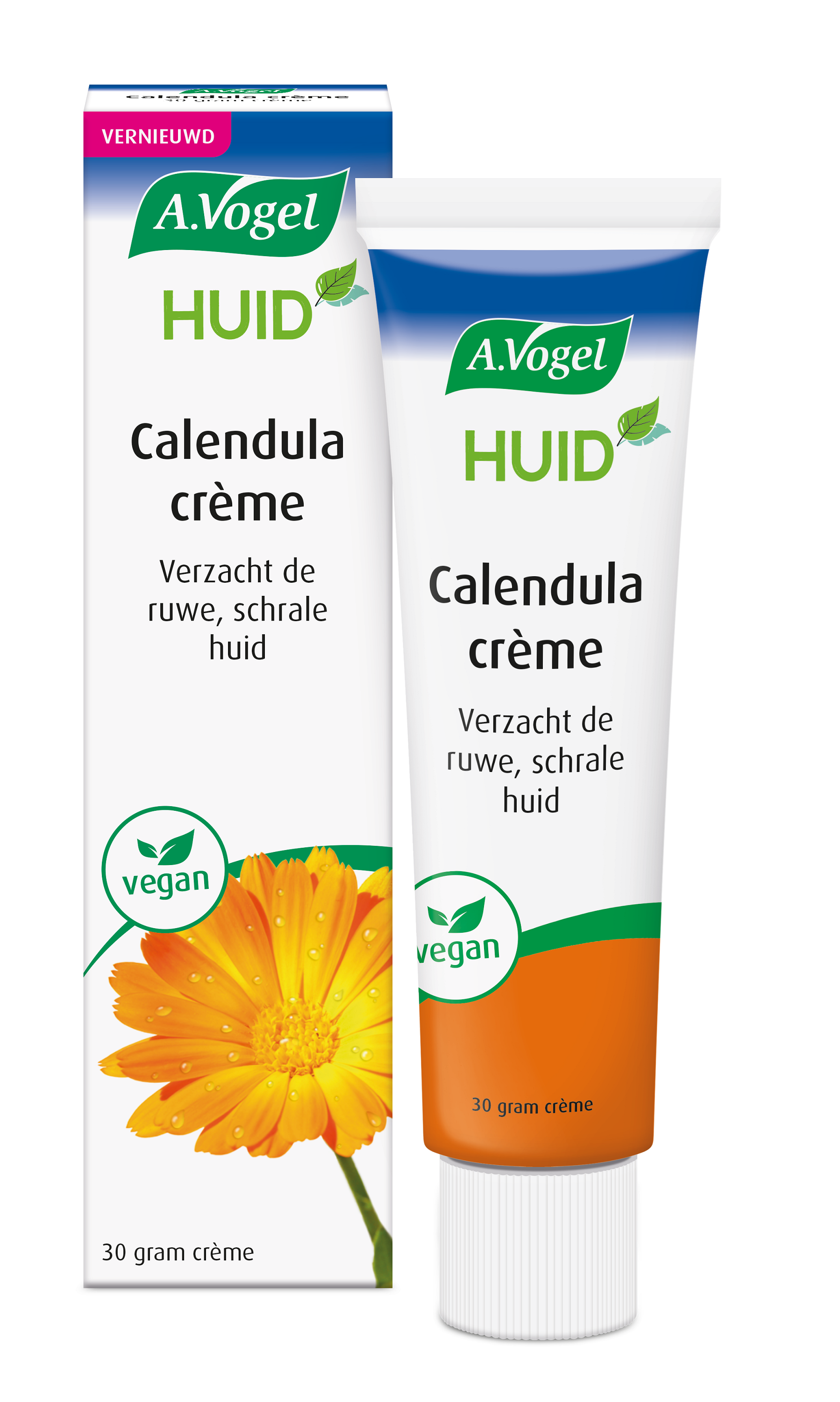 A Vogel Calendula schrale huid creme 30 Gram