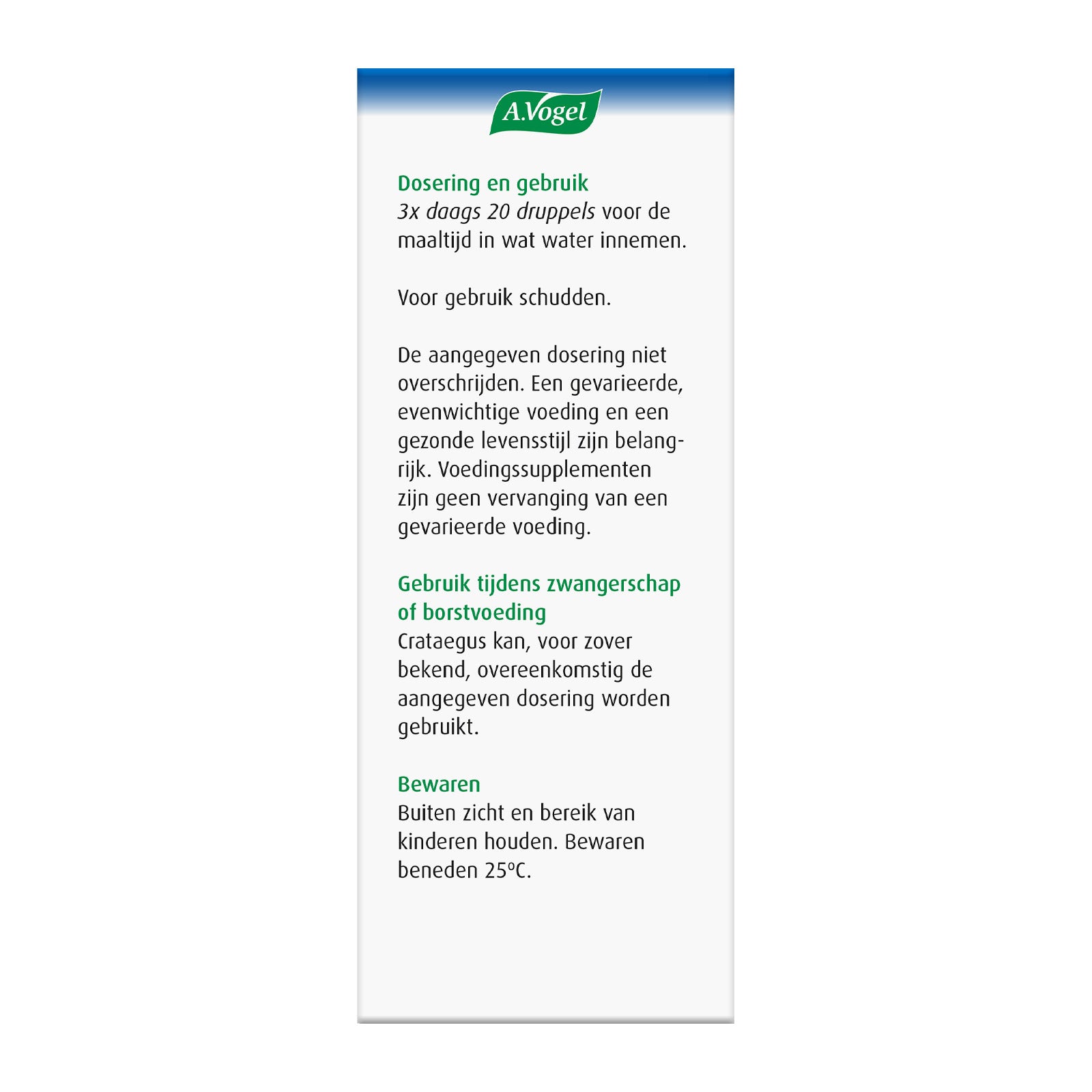 A Vogel Crataegus + valeriaan druppels 50 Milliliter