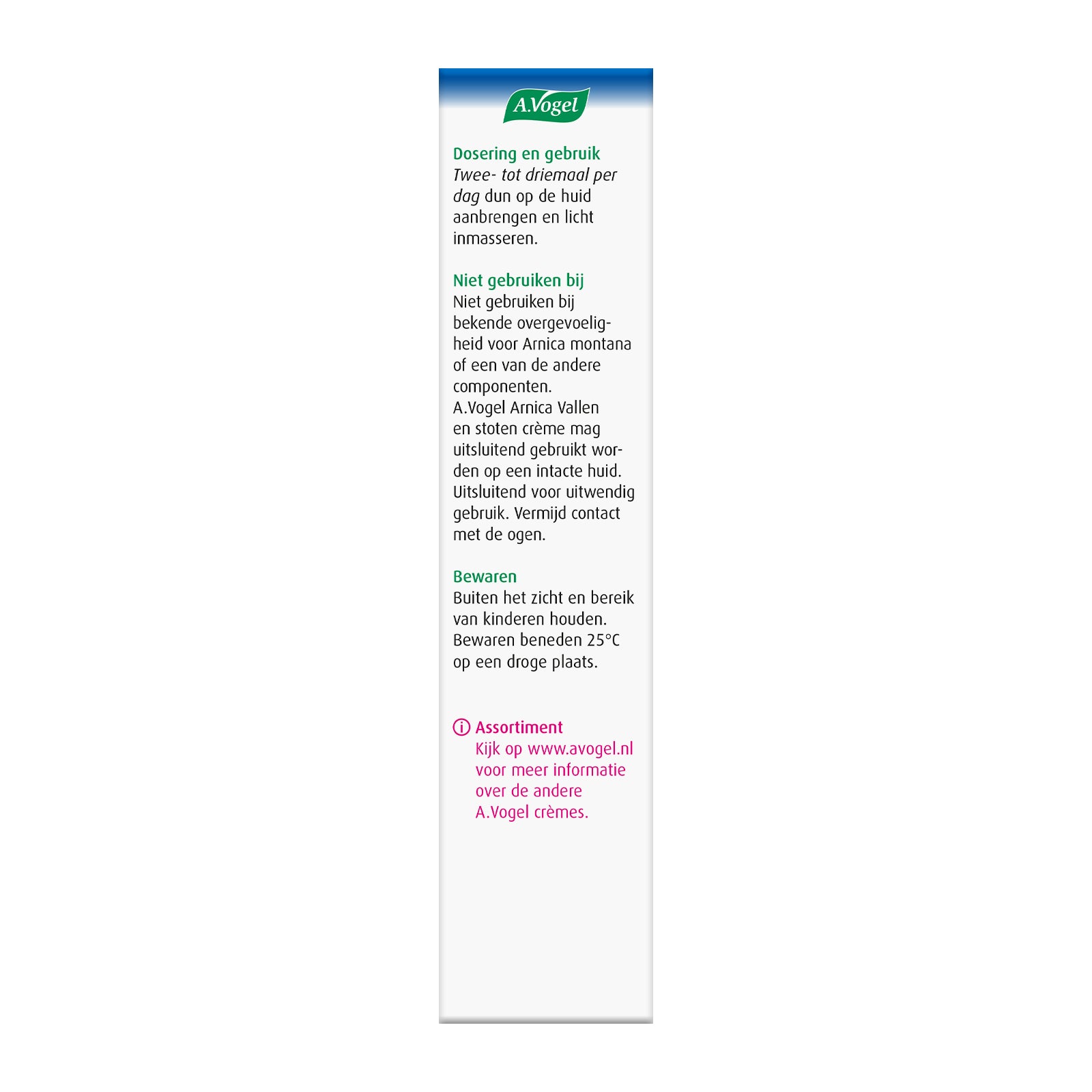 A Vogel Arnica creme 30.00 Gram