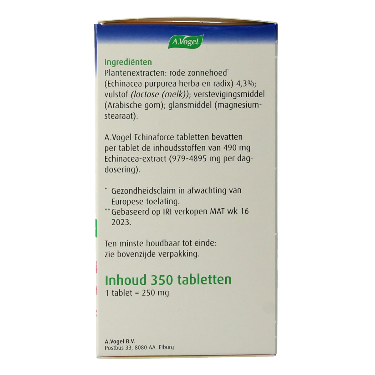 A Vogel Echinaforce 350.00 Tabletten