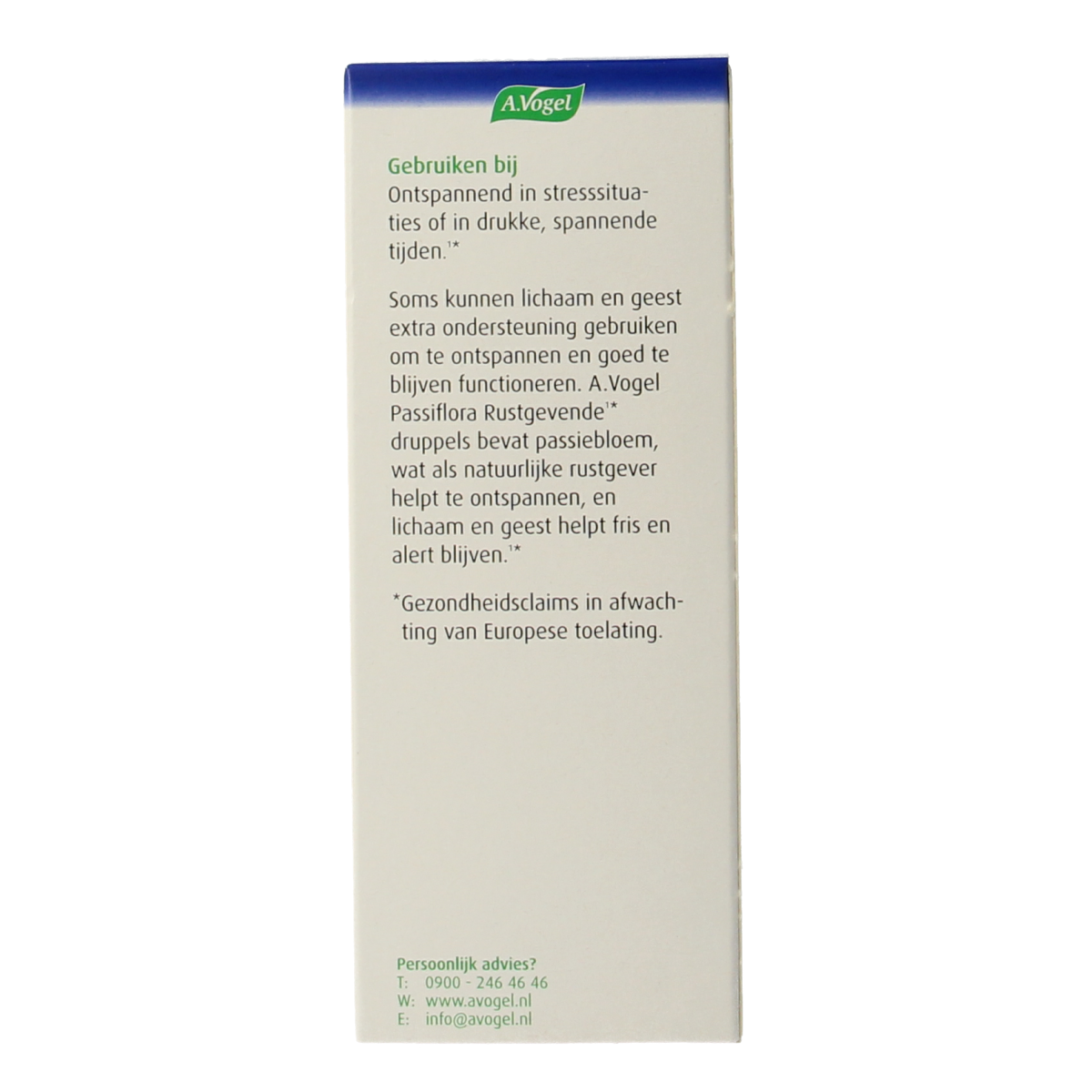 A Vogel Passiflora rustgevende druppels 100.00 Milliliter