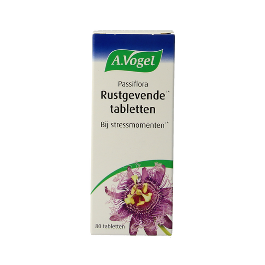 A Vogel Passiflora rustgevende tabletten 80.00 Tabletten
