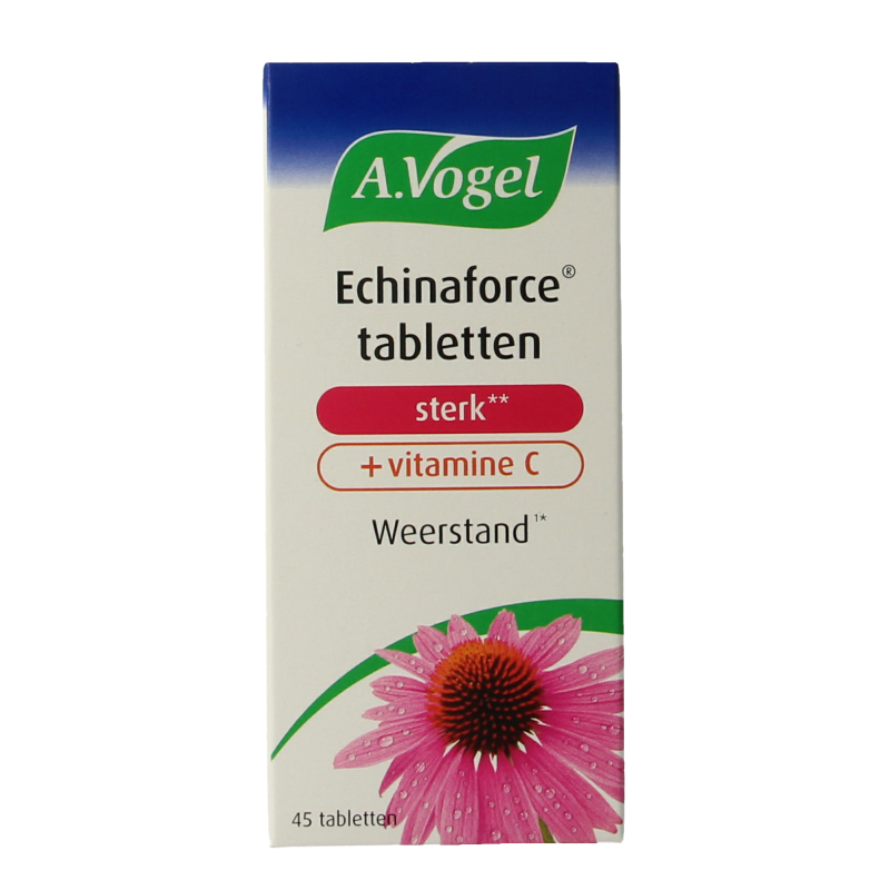 A Vogel Echinaforce sterk + vitamine C 45 Tabletten