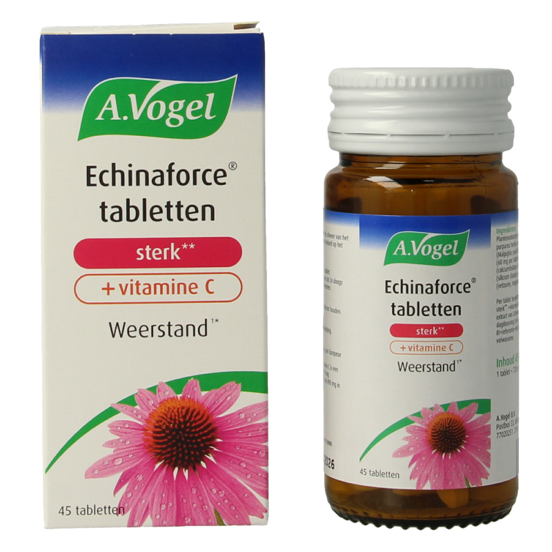 A Vogel Echinaforce sterk + vitamine C 45 Tabletten