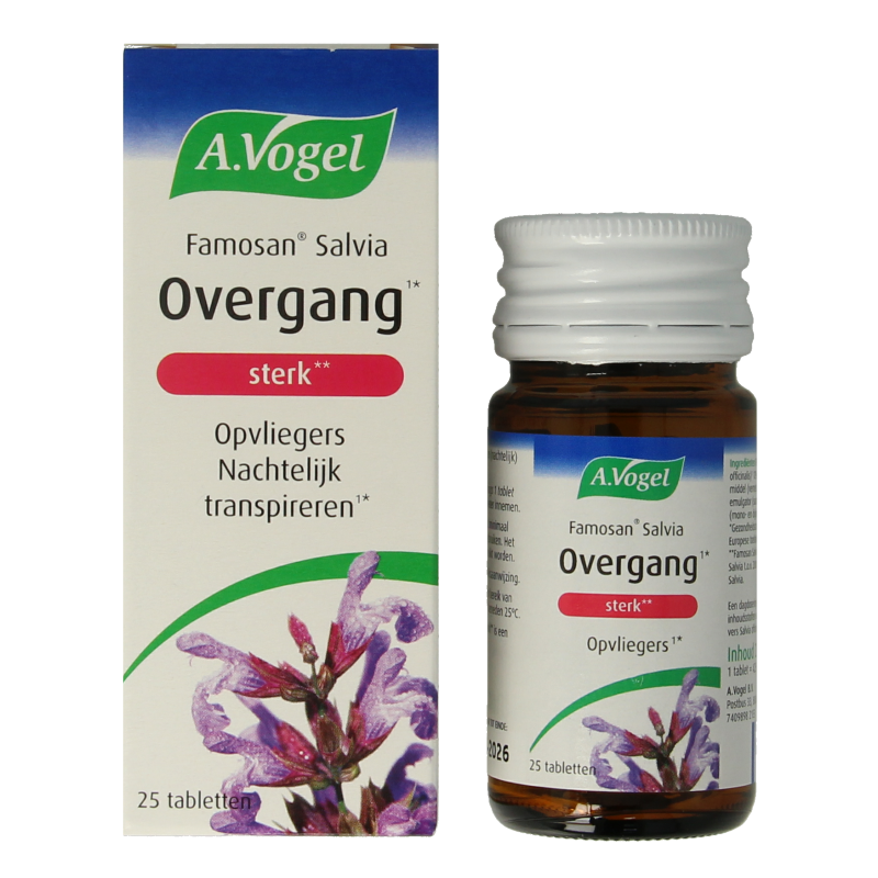 A Vogel Famosan salvia overgang sterk 25 Tabletten