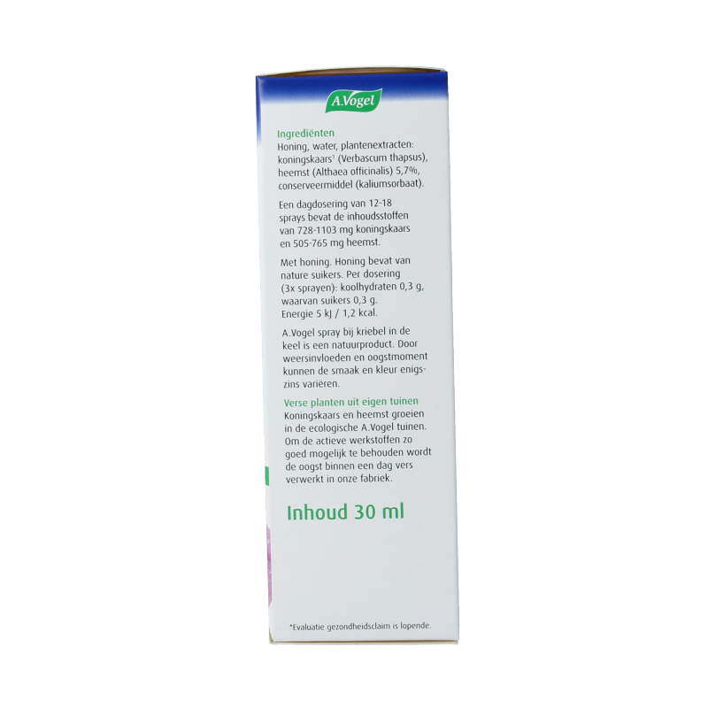 A Vogel Spray kriebel in de keel 30 Milliliter