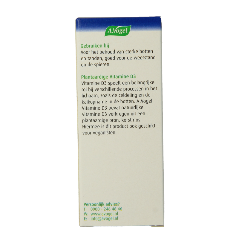 A Vogel Vitamine D3 10ug 100 Tabletten