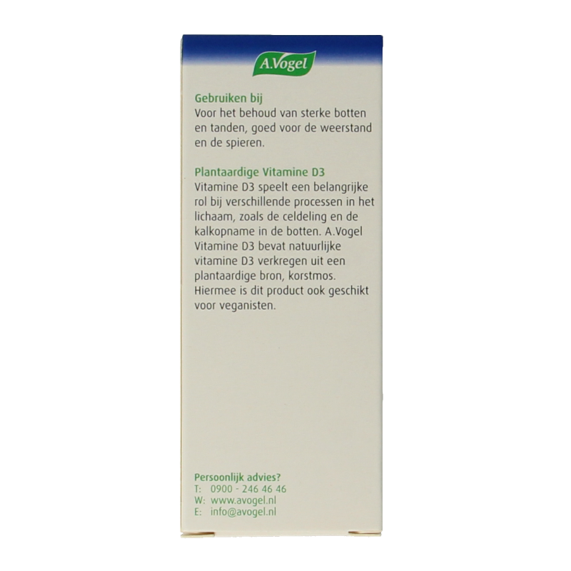 A Vogel Vitamine D3 25ug 100 Tabletten