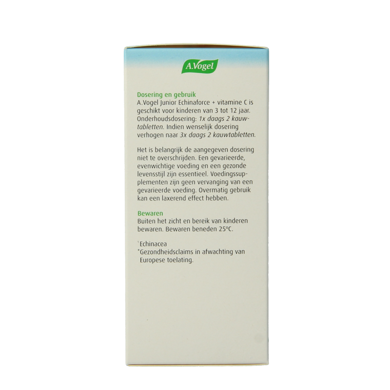 A Vogel Echinaforce junior & vitamine C 80 Kauwtabletten