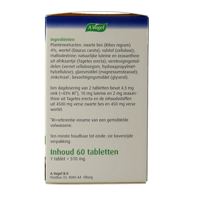 A Vogel Oogtabletten 60 Tabletten