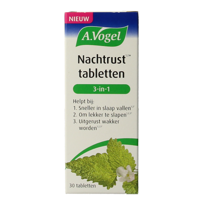A Vogel Dormeasan nachtrust 3-in-1 30 Tabletten