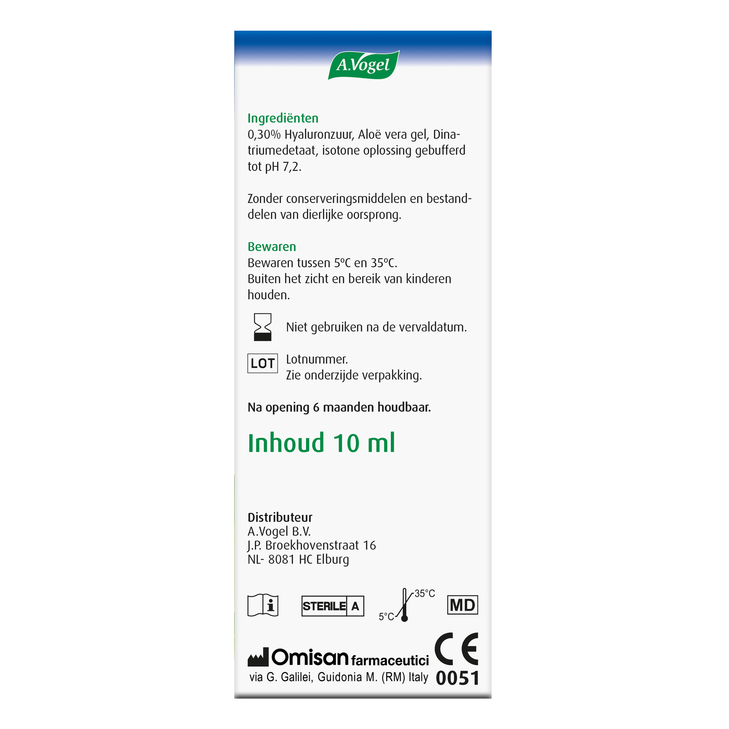 A Vogel Ooggel ontstoken ooglid 10 Milliliter