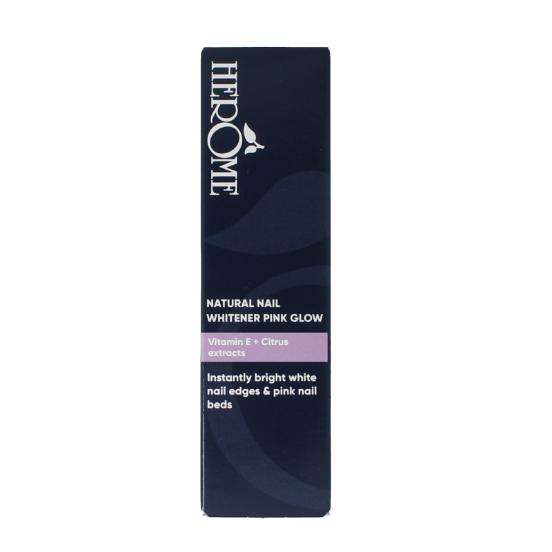 Herome Natural nail whitener pink glow 10 Milliliter