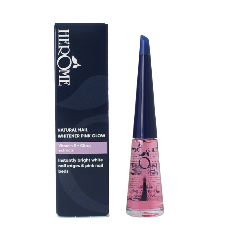 Herome Natural nail whitener pink glow 10 Milliliter