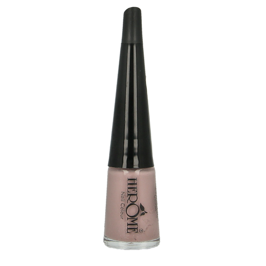 Herome Take Away Nail Colour Basic 9/5 CH 401, 4ml bottle, vibrant nail polish in a clear glass container with a brush applicator.