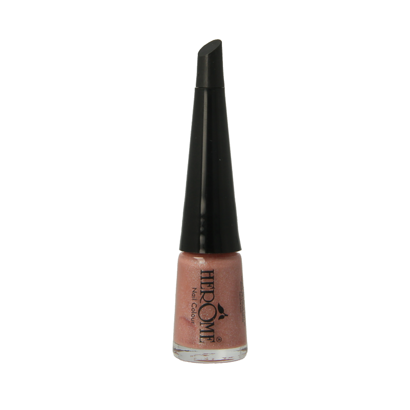 Herome Take Away Nail Colour Basic 12/7 CH 401, 4ml bottle of natural nail polish with a smooth finish.