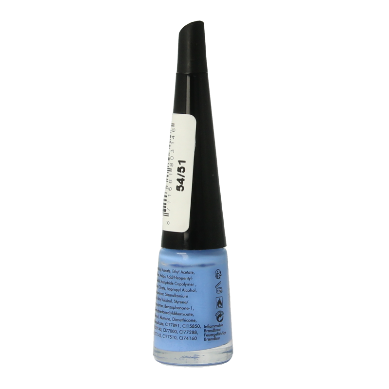 Herome Take Away Nail Colour Basic 54/51 in 4ml bottle, beige nail polish with natural finish, for easy application and removal