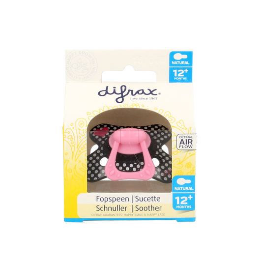 Difrax Fopspeen natural 12+ maanden  1.00 Stuks