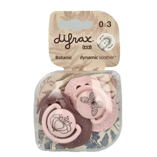 Difrax Lovi fopspeen botanic 0-3 maanden 1.00 Stuks
