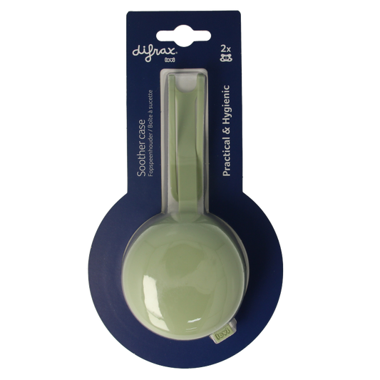 Difrax Lovi fopspeen houder pistachio 1 Stuks