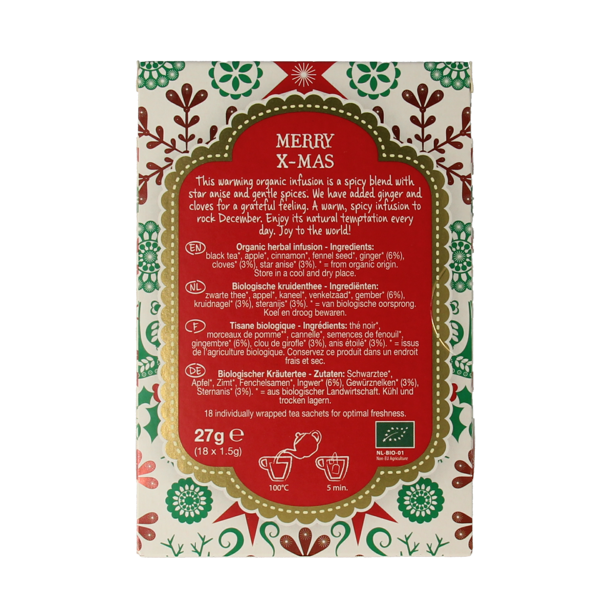 Natural Temptation Merry X-mas bio 18.00 Zakjes