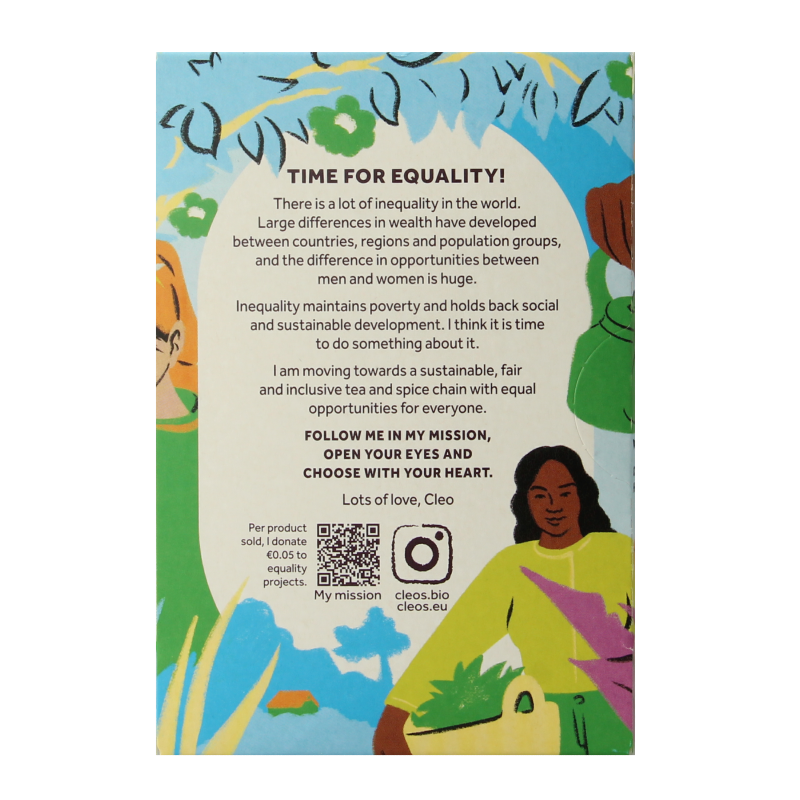 Cleo's Minty moment bio 18 Zakjes