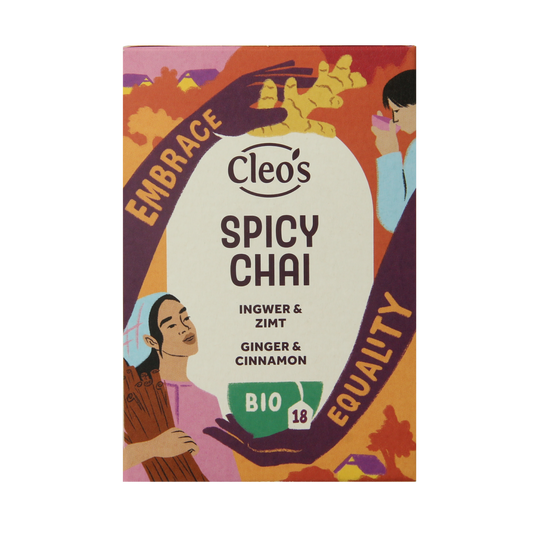 Cleo's Spicy chai bio 18.00 Zakjes