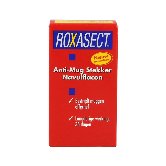 Roxasect Stekker tegen muggen navul 1.00 Stuks