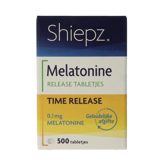 Shiepz Melatonine time release 500.00 Tabletten