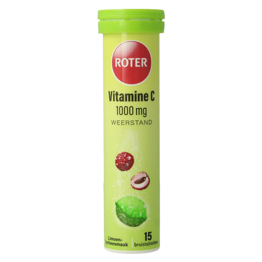 Roter Bruistablet vitamine C lime lycee 15 Bruistabletten