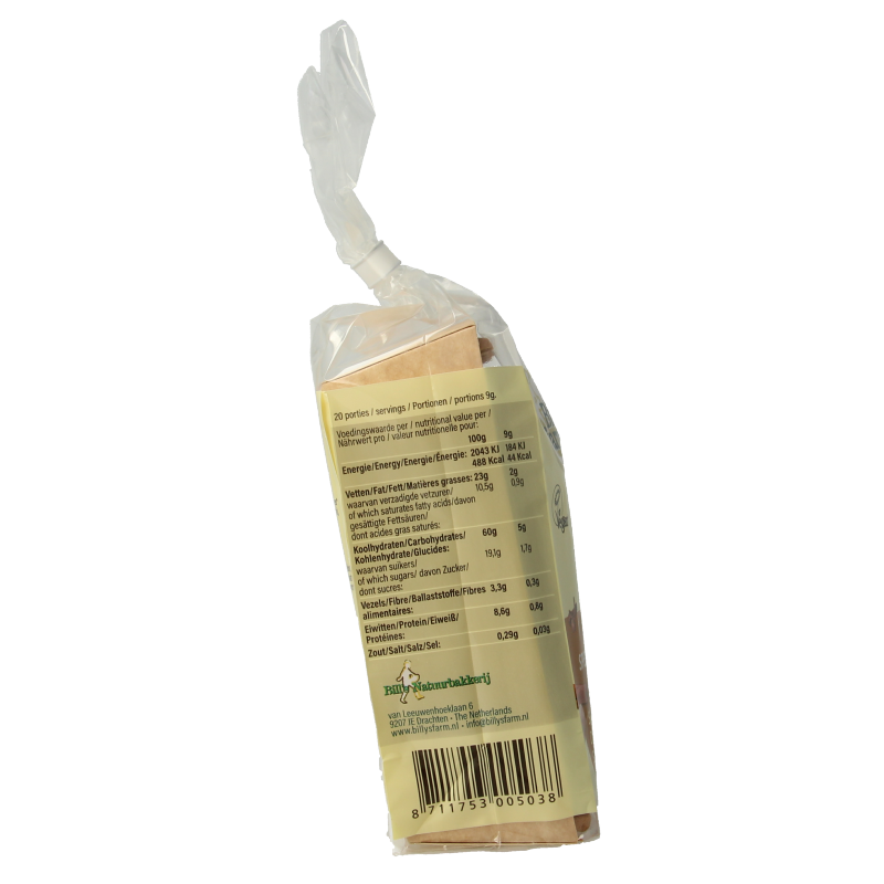 Billy's Farm Speculoos spelt bio 175 Gram