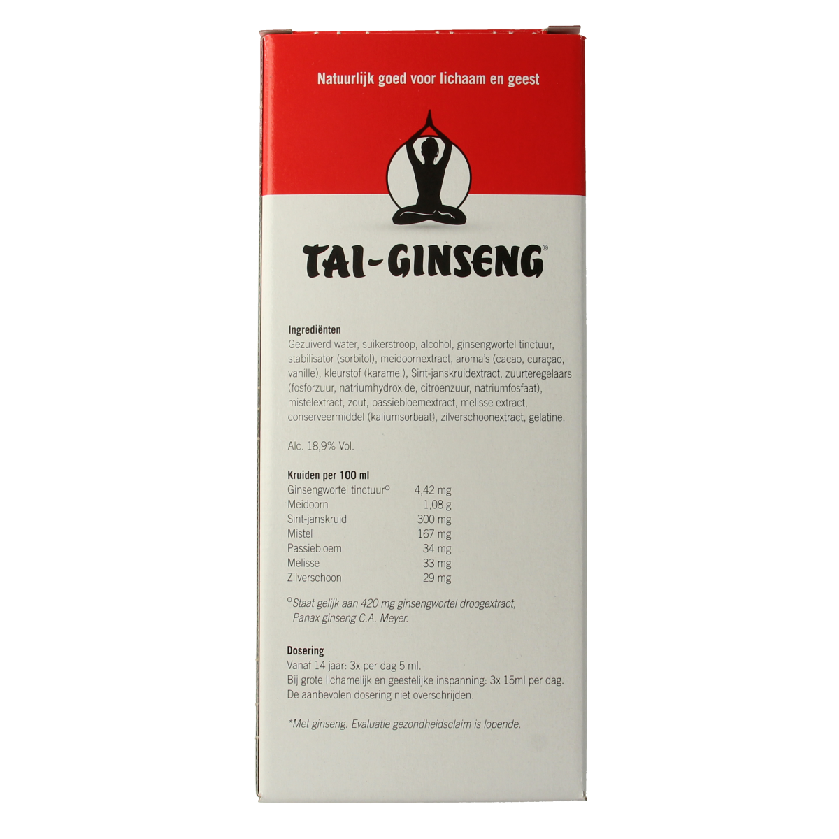 Tai Ginseng Tai ginseng elixer 500.00 Milliliter