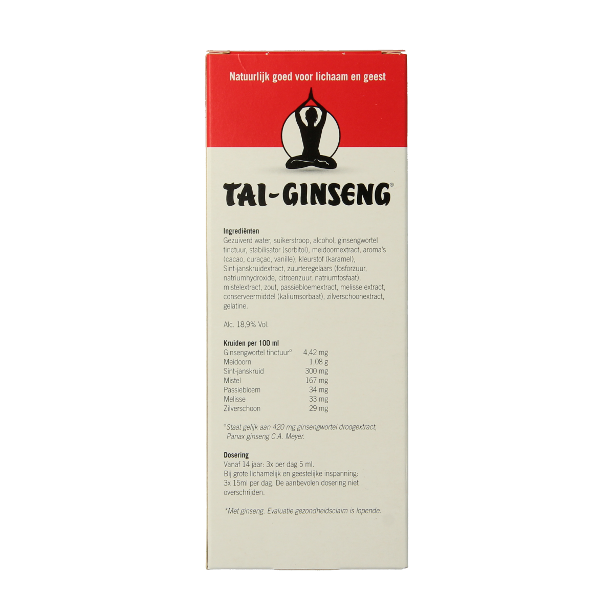 Tai Ginseng Tai ginseng elixer 250.00 Milliliter
