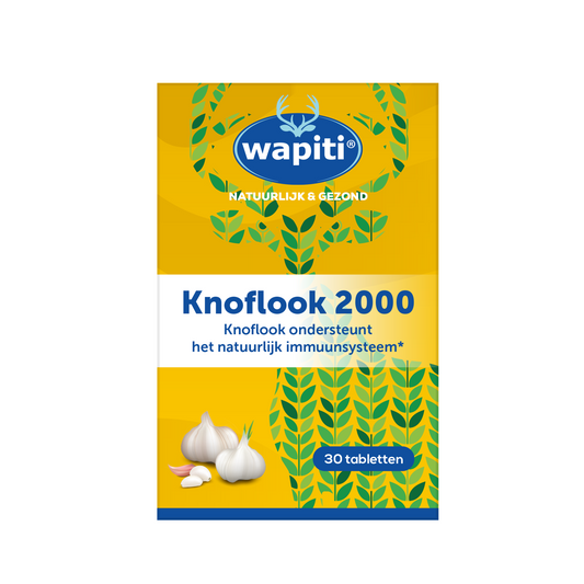 Wapiti Knoflook 2000 30.00 Tabletten