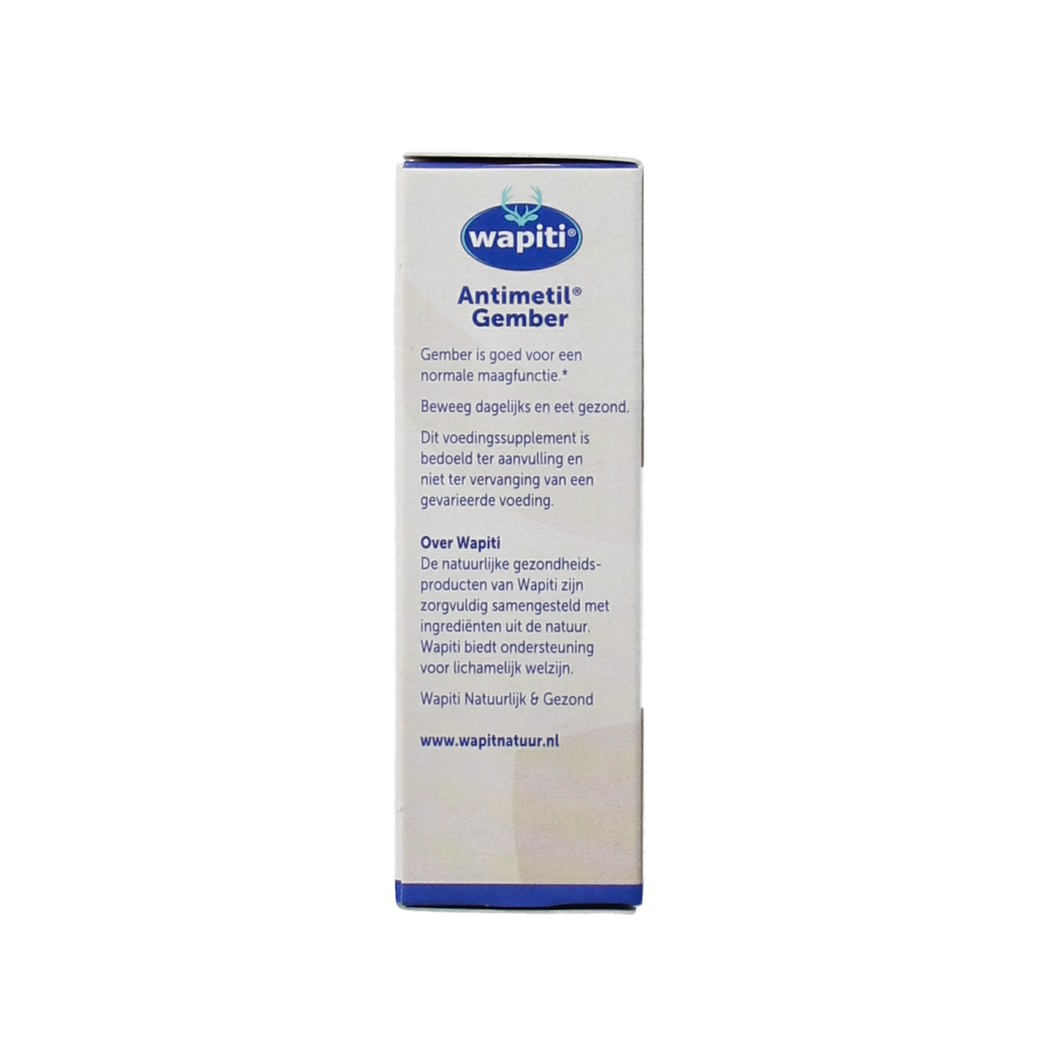 Wapiti Antimetil gember 30.00 Tabletten