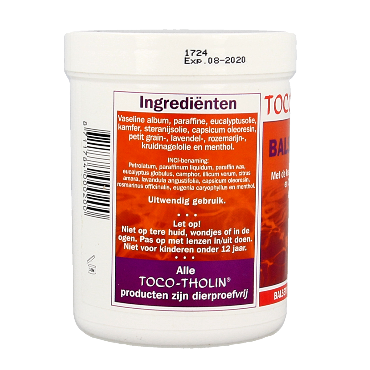Toco Tholin Balsem warm 250.00 Milliliter