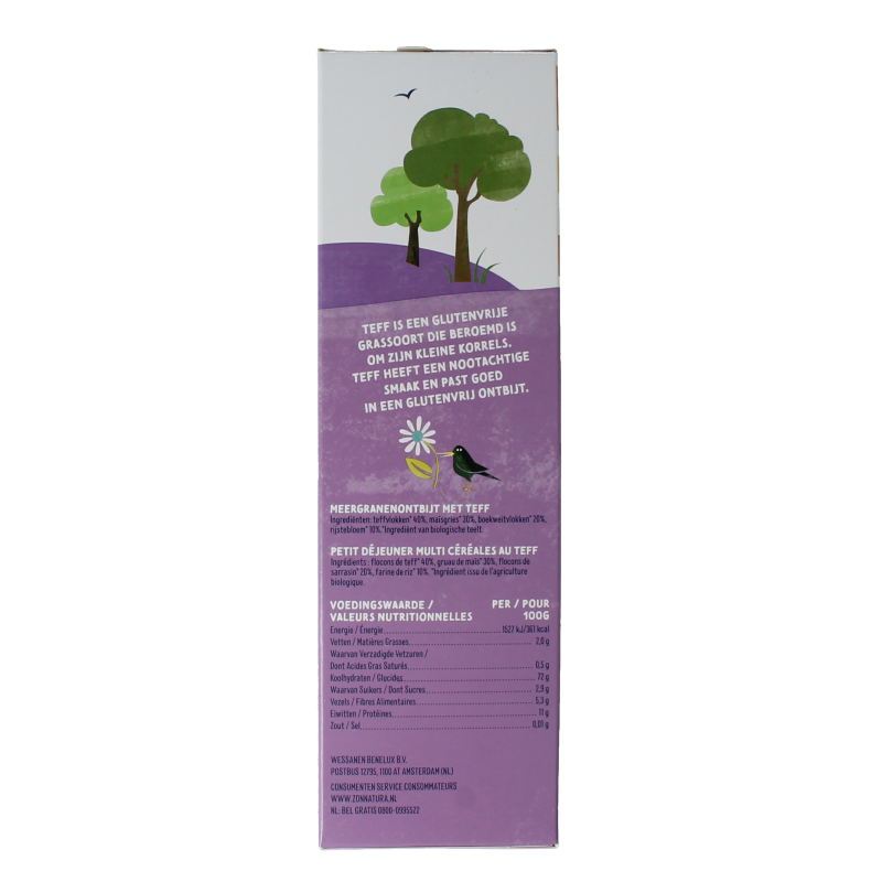 Zonnatura Teff meergranen bio 300 Gram