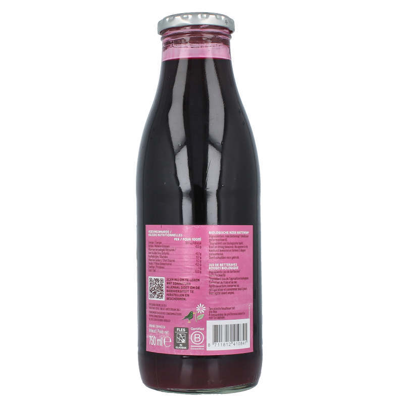Zonnatura Bietensap bio 750 Milliliter