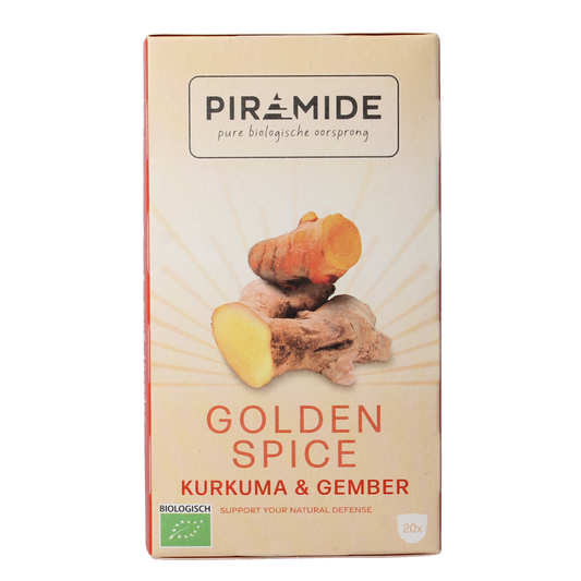 Piramide Golden spice bio 20.00 Zakjes