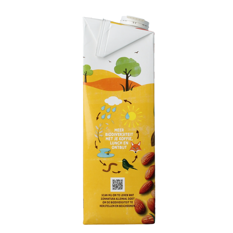 Zonnatura Amandel drink ongezoet bio 1 Liter
