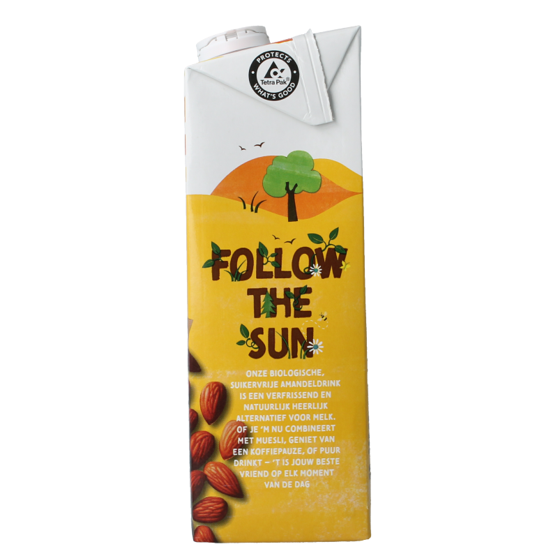 Zonnatura Amandel drink ongezoet bio 1 Liter