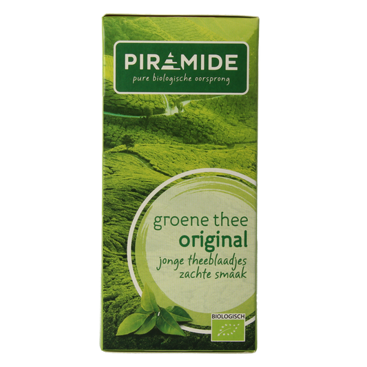 Piramide Groene thee eko original bio 20.00 Zakjes