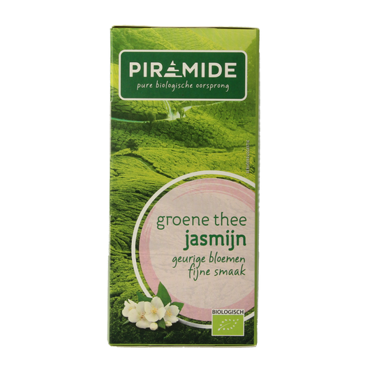 Piramide Groene thee & jasmijn eko bio 20.00 Zakjes
